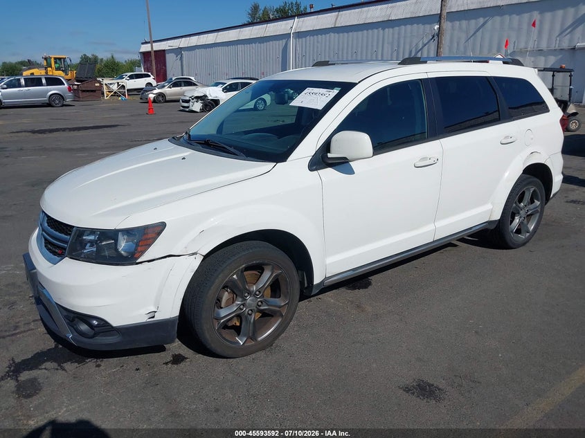 2015 Dodge Journey, Удар сзади, IAAI, VIN 3C4PDCGG6FT698360 — фото 2