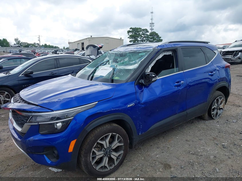 2021 Kia Seltos Ex VIN: KNDERCAA2M7207703 Lot: 45593595