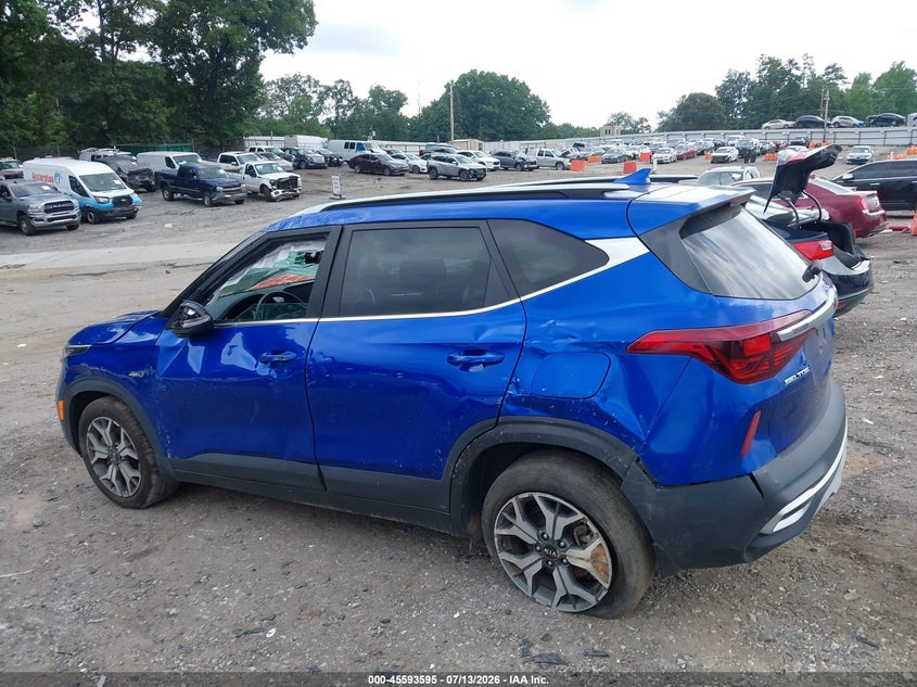 2021 Kia Seltos Ex VIN: KNDERCAA2M7207703 Lot: 45593595