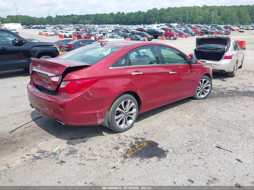 2013 HYUNDAI SONATA auction photo 4
