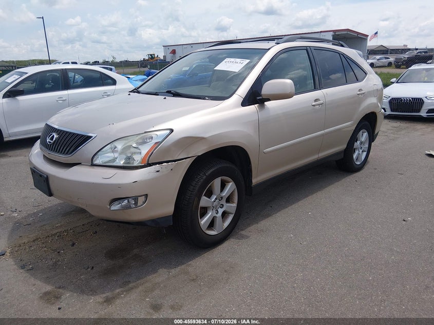 2004 Lexus RX, Удар сзади, IAAI, VIN JTJHA31U740015570 — фото 2