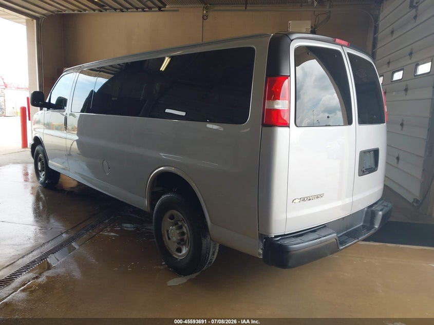 Vin: 1gazgnfp6l1256753, lot: 46092068, chevrolet express passenger rwd 3500 extended wheelbase ls 20203
