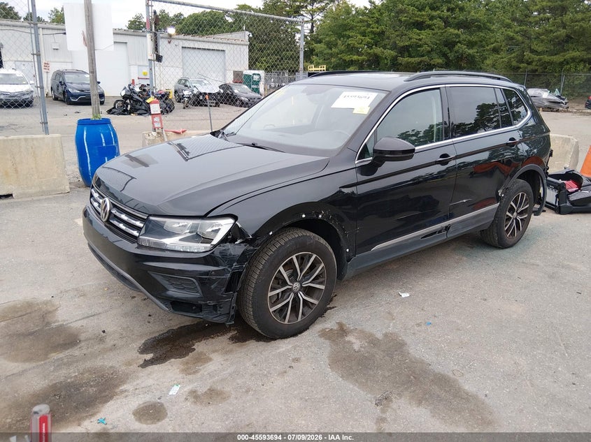 2021 Volkswagen Tiguan 2.0T Se/2.0T Se R-Line Black/2.0T Sel VIN: 3VV3B7AX1MM103279 Lot: 45593694