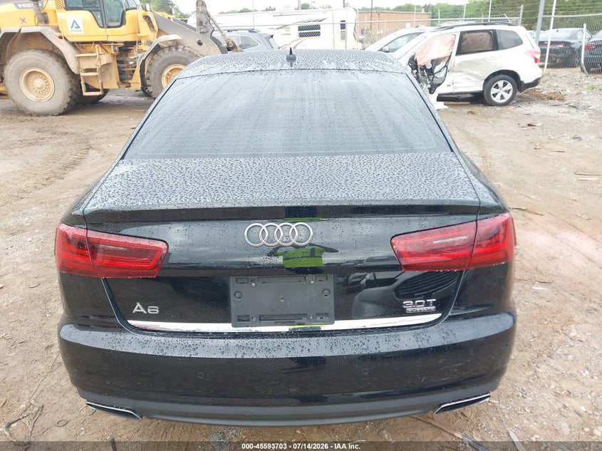 2016 Audi A6 3.0T Premium Plus VIN: WAUFGAFC5GN018193 Lot: 45593703