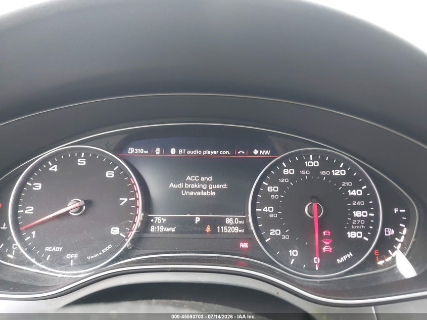 2016 Audi A6 3.0T Premium Plus VIN: WAUFGAFC5GN018193 Lot: 45593703