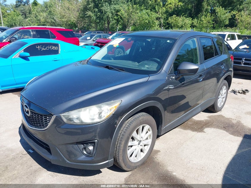 Vin: jm3ke2cy7e0418996, lot: 46092087, mazda cx-5 touring 20142