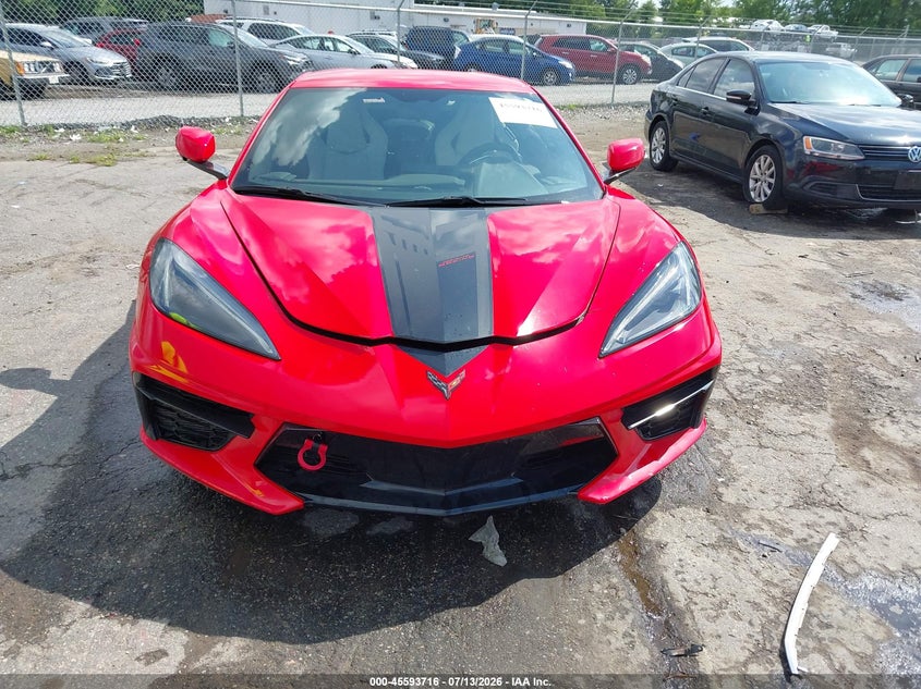 2022 Chevrolet Corvette Stingray Rwd 1Lt VIN: 1G1YA3D47N5111856 Lot: 45593716