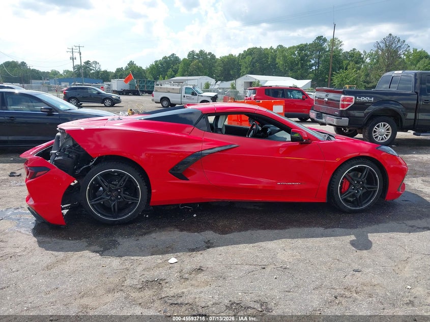2022 Chevrolet Corvette Stingray Rwd 1Lt VIN: 1G1YA3D47N5111856 Lot: 45593716