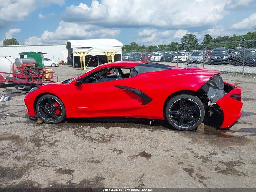 2022 Chevrolet Corvette Stingray Rwd 1Lt VIN: 1G1YA3D47N5111856 Lot: 45593716