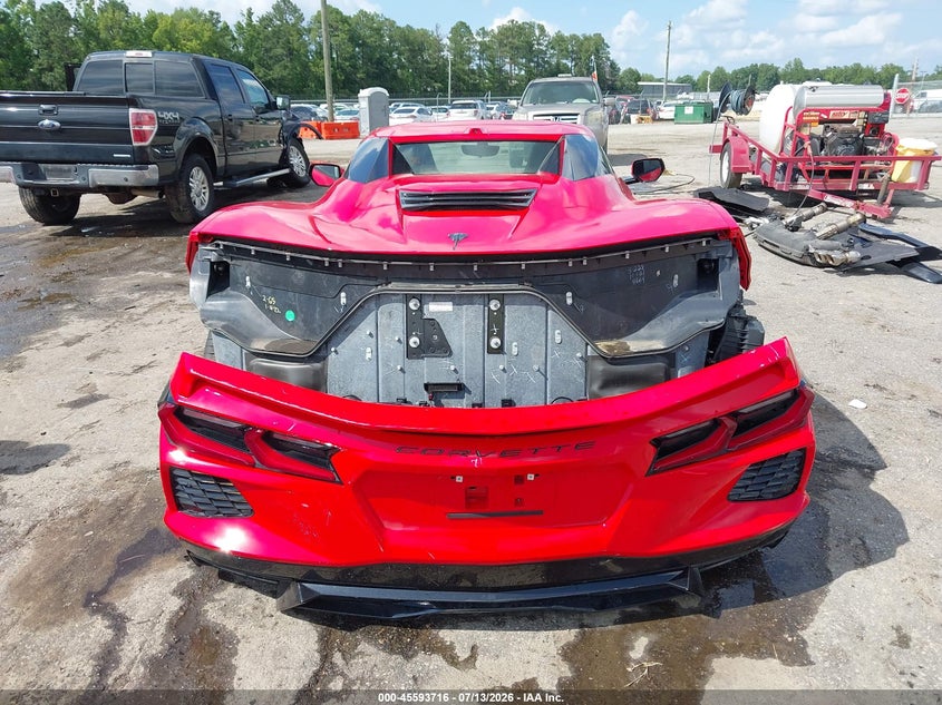 2022 Chevrolet Corvette Stingray Rwd 1Lt VIN: 1G1YA3D47N5111856 Lot: 45593716