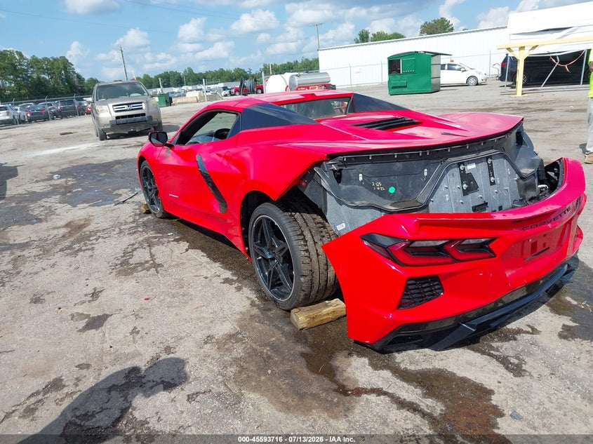 2022 Chevrolet Corvette Stingray Rwd 1Lt VIN: 1G1YA3D47N5111856 Lot: 45593716