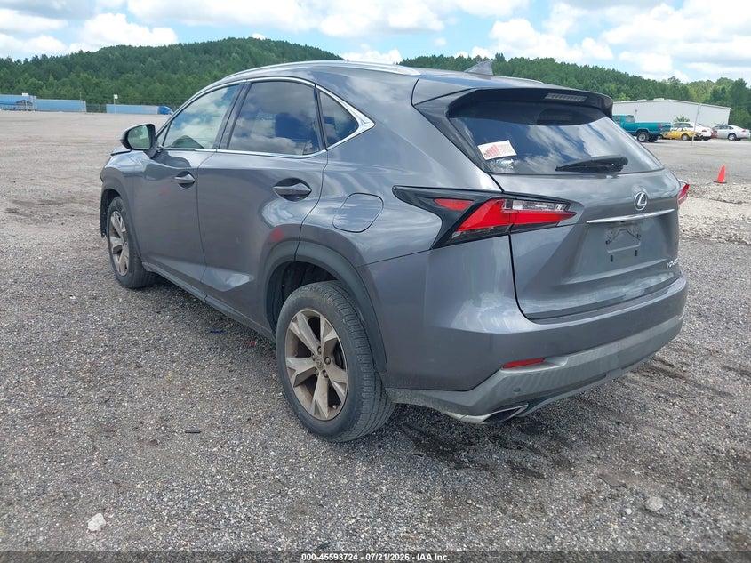 Vin: jtjyarbz1h2056672, lot: 46092101, lexus nx 200t 20173