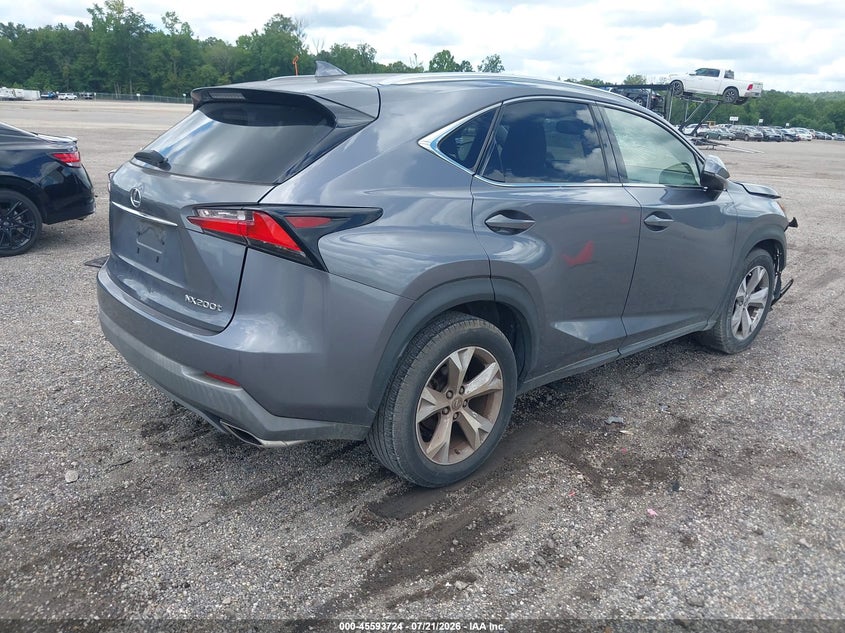 Vin: jtjyarbz1h2056672, lot: 46092101, lexus nx 200t 20174