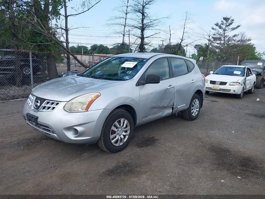 2011 Nissan Rogue, Left Side, IAAI, VIN JN8AS5MV9BW666201 — photo 2