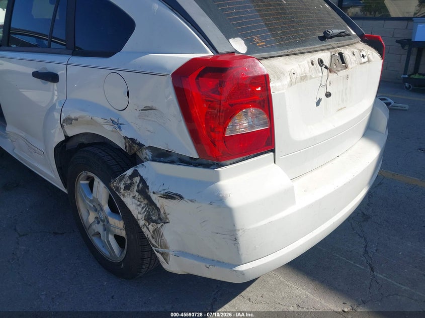 2007 Dodge Caliber Sxt VIN: 1B3HB48B77D109649 Lot: 45593728
