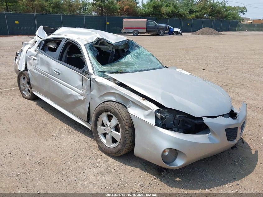 2008 Pontiac Grand Prix VIN: 2G2WP552381104189 Lot: 45593746