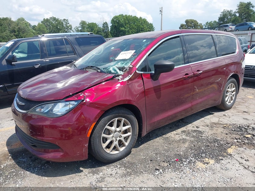 Vin: 2c4rc1dg3hr508962, lot: 46092136, chrysler pacifica touring 20172
