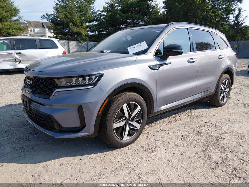 Vin: 5xyrl4lc6ng085780, lot: 46092144, kia sorento s 20222