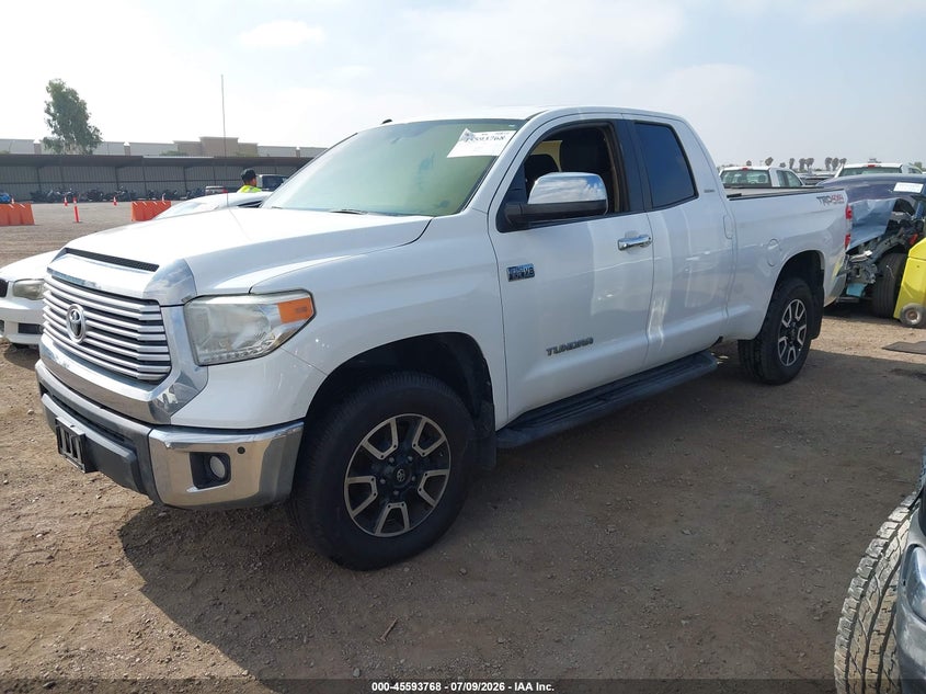 2014 Toyota Tundra Limited 5.7L V8, Interior Burn, IAAI, VIN 5TFBY5F15EX364699 — фото 2