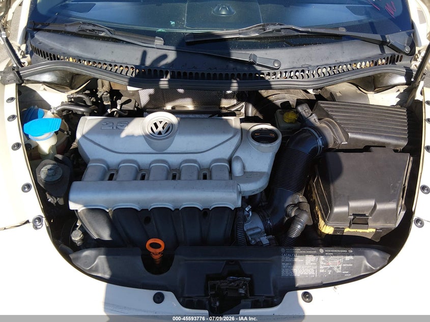 2007 Volkswagen New Beetle 2.5 (A6) VIN: 3VWRF31Y77M407961 Lot: 45593776