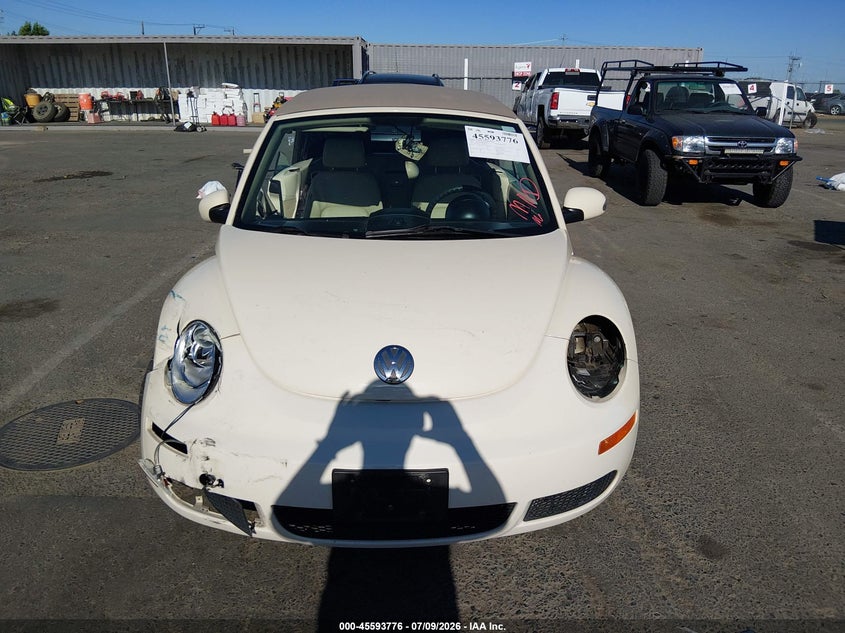 2007 Volkswagen New Beetle 2.5 (A6) VIN: 3VWRF31Y77M407961 Lot: 45593776