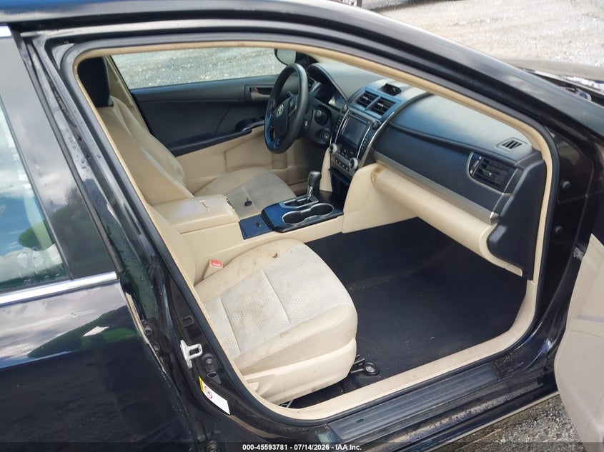 2012 TOYOTA CAMRY auction photo 5