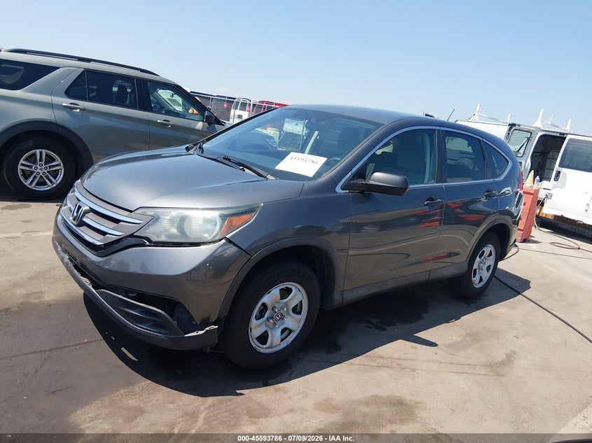 2013 Honda CR-V, Удар ззаду, IAAI, VIN 2HKRM4H37DH605773 — фото 2