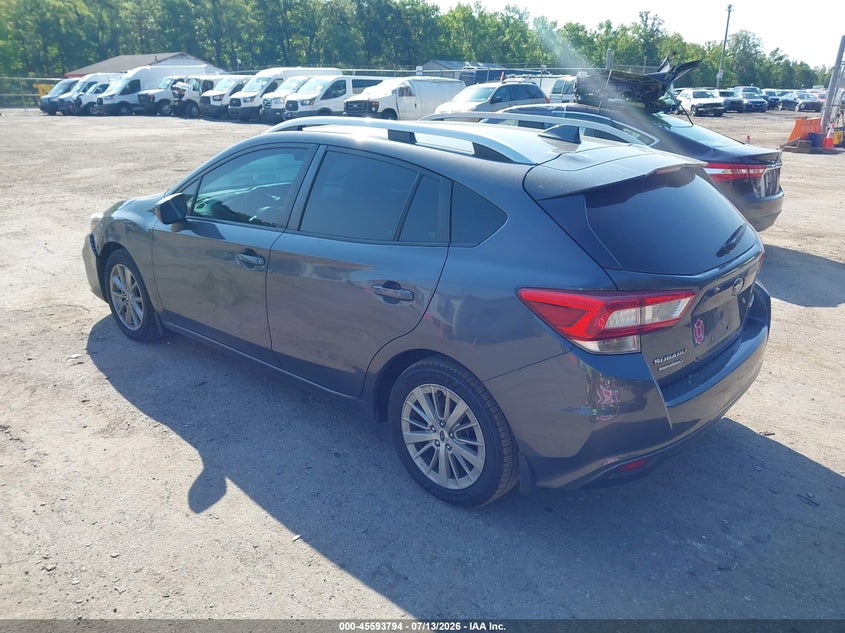 Vin: 4s3gtab6xj3723805, lot: 46092171, subaru impreza 2.0i premium 20183