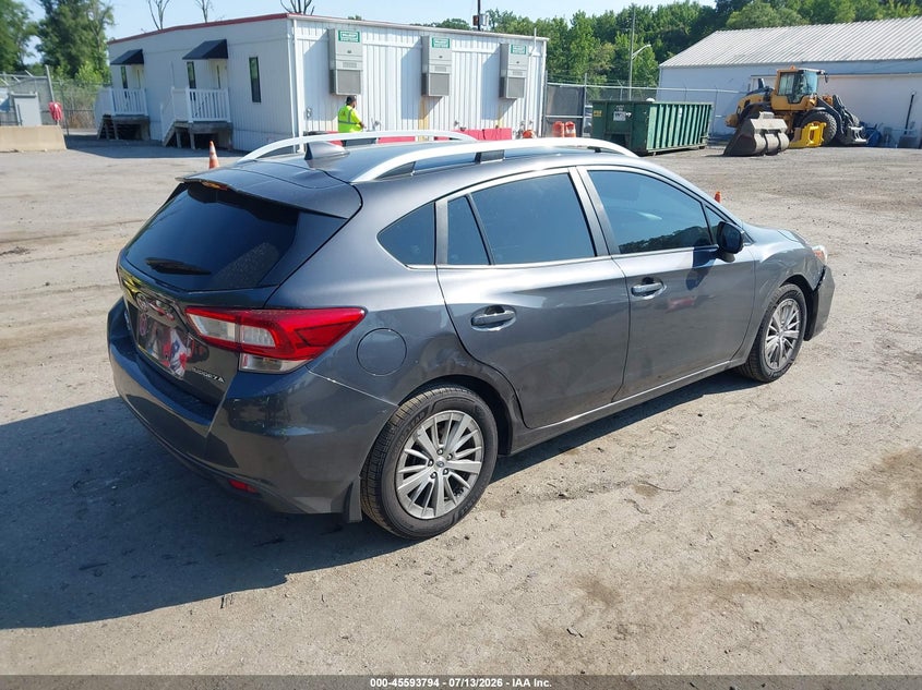 Vin: 4s3gtab6xj3723805, lot: 46092171, subaru impreza 2.0i premium 20184