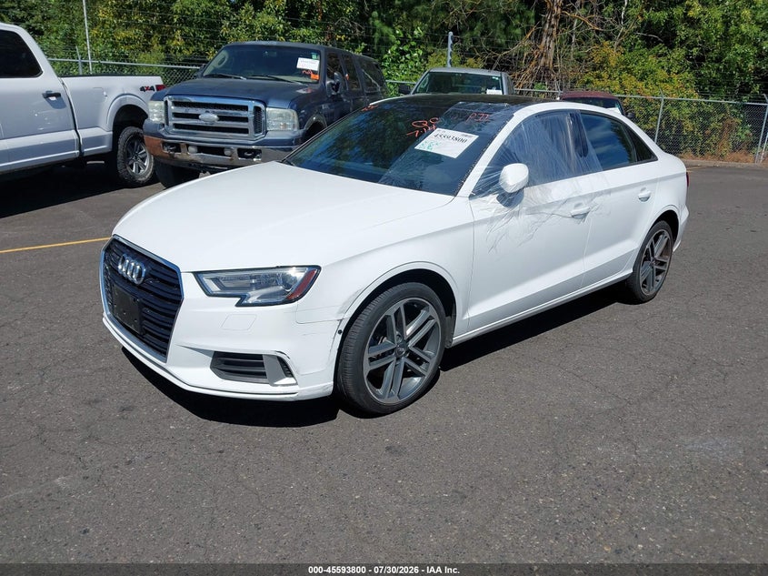 Vin: waub8gff6j1005332, lot: 46092177, audi a3 2.0t premium/2.0t tech premium 20182