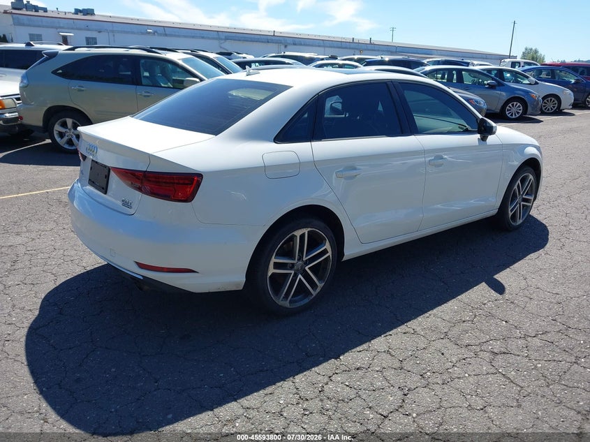 Vin: waub8gff6j1005332, lot: 46092177, audi a3 2.0t premium/2.0t tech premium 20184