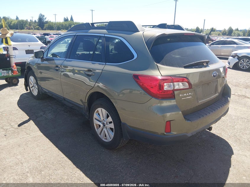 Vin: 4s4bsacc2g3262475, lot: 46092182, subaru outback 2.5i premium 20163