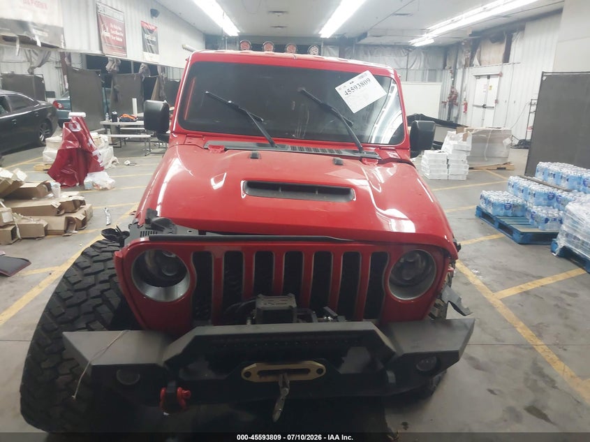 2020 Jeep Gladiator Overland 4X4 VIN: 1C6HJTFG1LL122947 Lot: 45593809