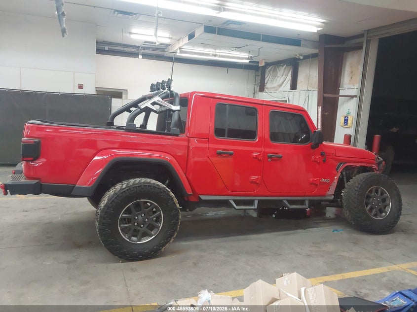 2020 Jeep Gladiator Overland 4X4 VIN: 1C6HJTFG1LL122947 Lot: 45593809
