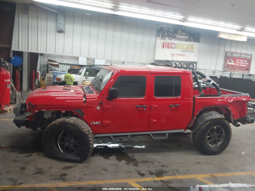 2020 Jeep Gladiator Overland 4X4 VIN: 1C6HJTFG1LL122947 Lot: 45593809