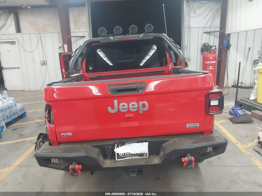 2020 Jeep Gladiator Overland 4X4 VIN: 1C6HJTFG1LL122947 Lot: 45593809