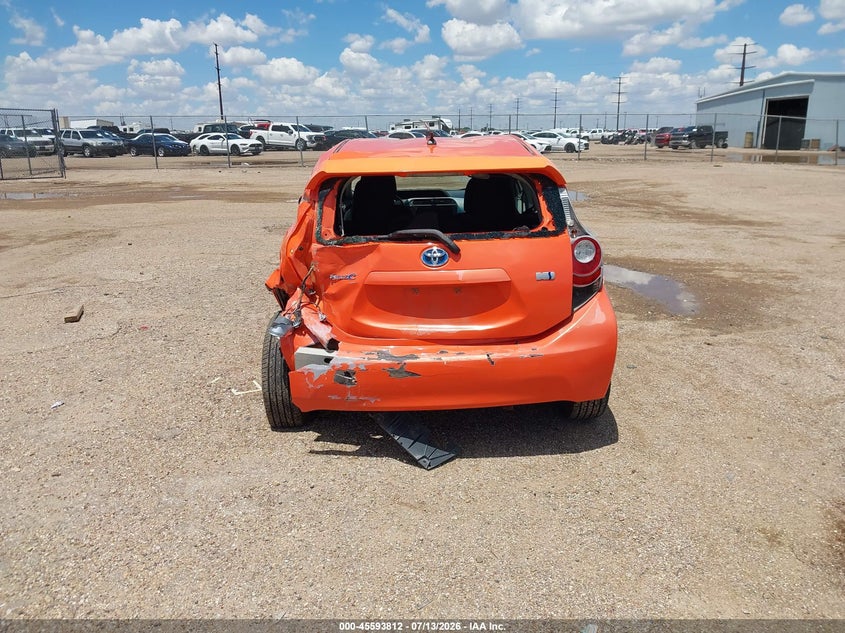 2012 Toyota Prius C Two VIN: JTDKDTB33C1003494 Lot: 45593812