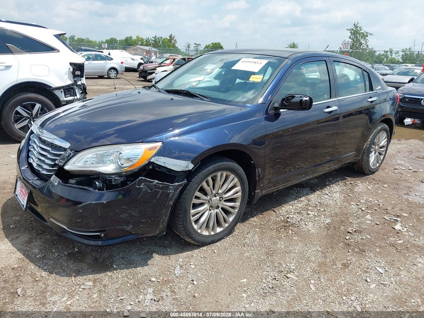 Vin: 1c3ccbcb1cn123833, lot: 46092191, chrysler 200 limited 20122
