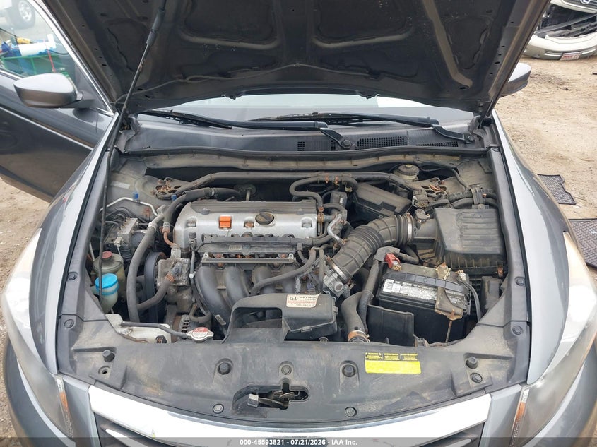 2012 Honda Accord 2.4 Ex-L VIN: 1HGCP2F84CA101933 Lot: 45593821