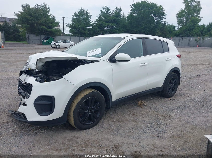 2019 Kia Sportage, Удар спереду, IAAI, VIN KNDPM3AC2K7616595 — фото 2