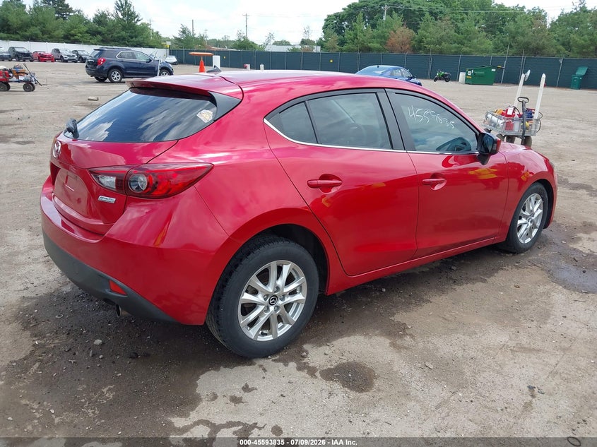 Vin: 3mzbm1l79gm245119, lot: 46092212, mazda mazda3 i touring 20164
