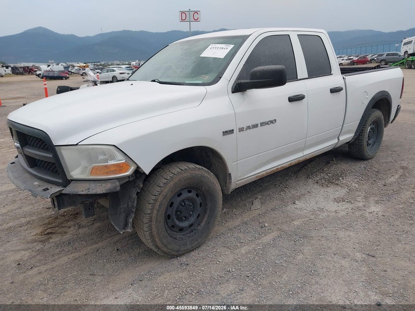 Vin: 1c6rd7ft0cs231518, lot: 46092226, ram 1500 st 20122