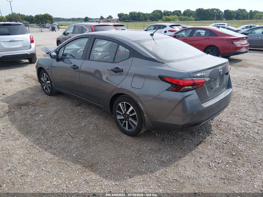 2025 NISSAN VERSA auction photo 3