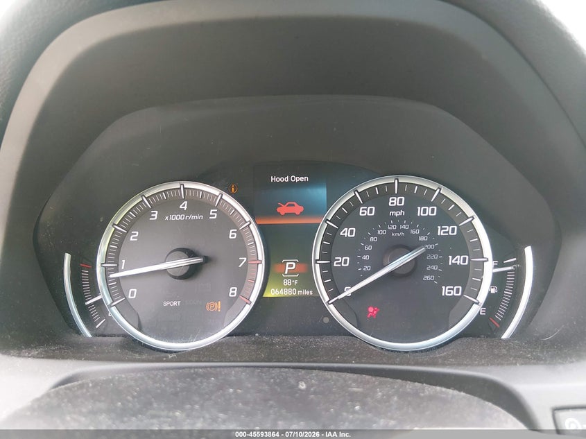2016 Acura Tlx Tech VIN: 19UUB1F52GA015545 Lot: 45593864