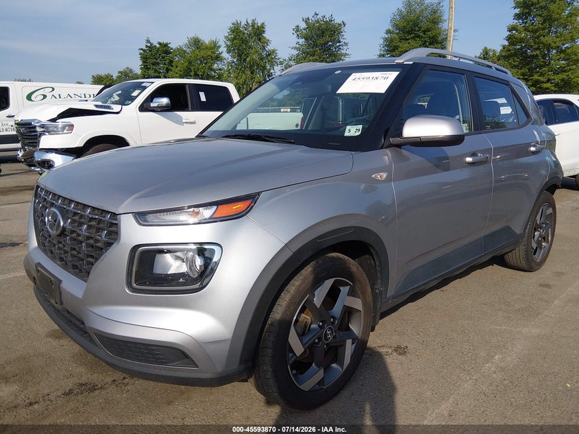 2024 Hyundai Venue Sel VIN: KMHRC8A38RU309108 Lot: 45593870