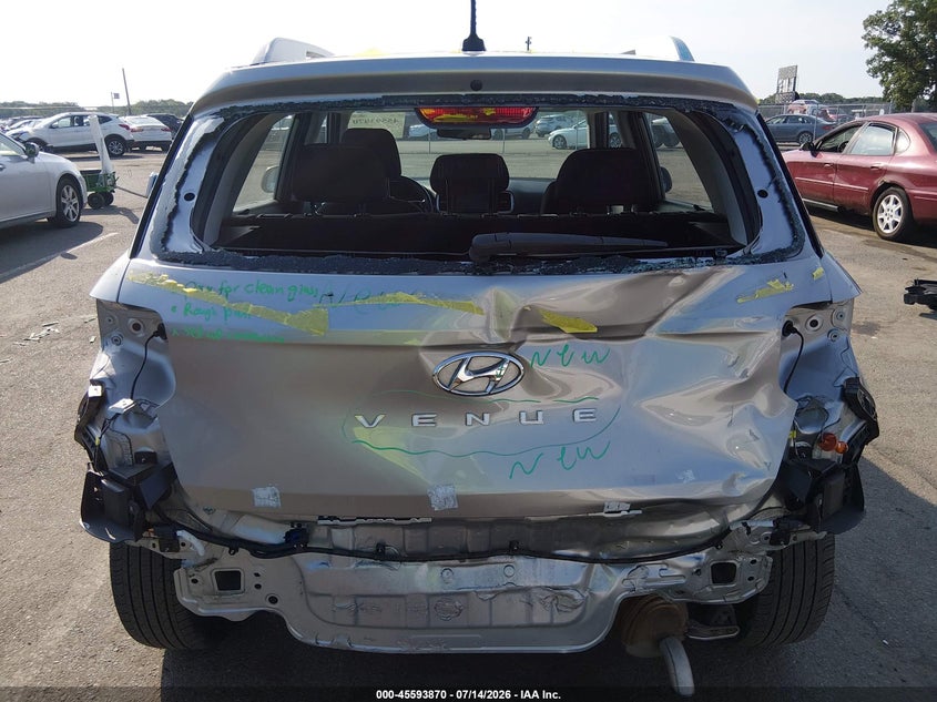 2024 Hyundai Venue Sel VIN: KMHRC8A38RU309108 Lot: 45593870