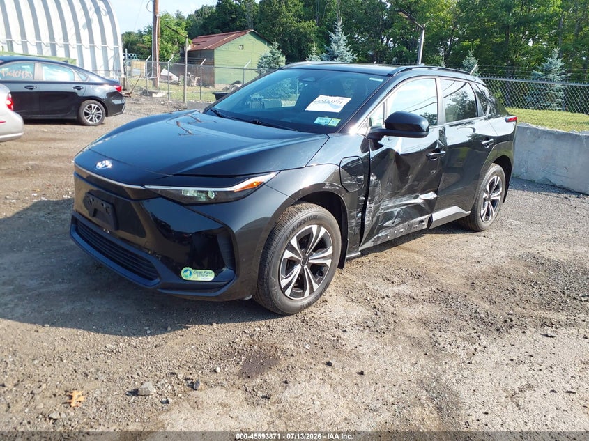 Vin: jtmabaca9pa014069, lot: 46092248, toyota bz4x xle 20232