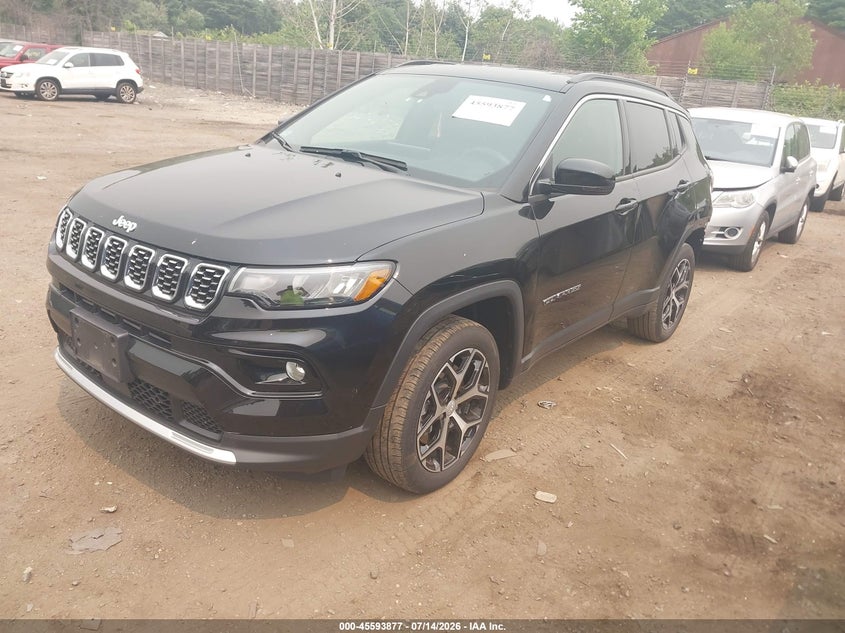 Vin: 3c4njdcn3rt162867, lot: 46092254, jeep compass limited 4x4 20242