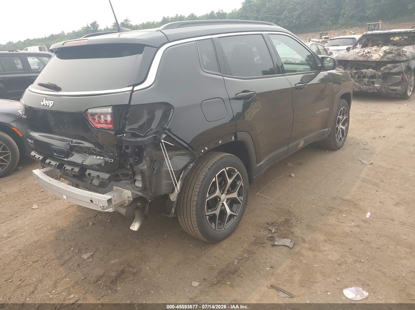 Vin: 3c4njdcn3rt162867, lot: 46092254, jeep compass limited 4x4 20244