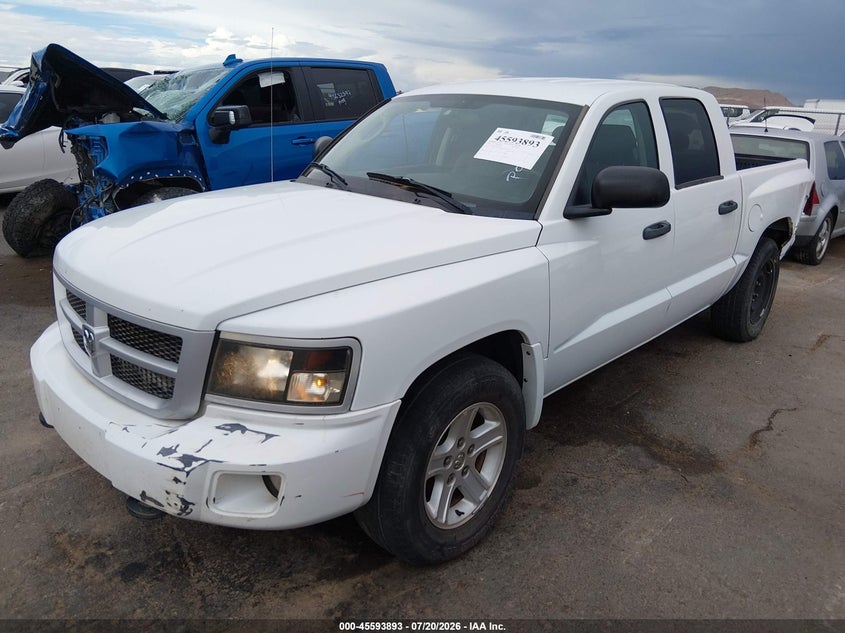 Vin: 1d7rw3gk8as223378, lot: 46092270, dodge dakota bighorn/lonestar 20102